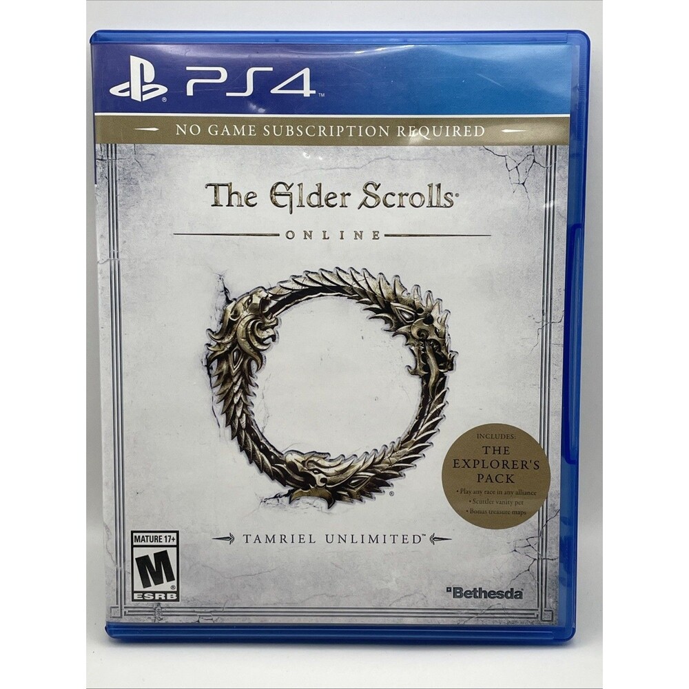 Elder Scroll Online - Sony PlayStation 4